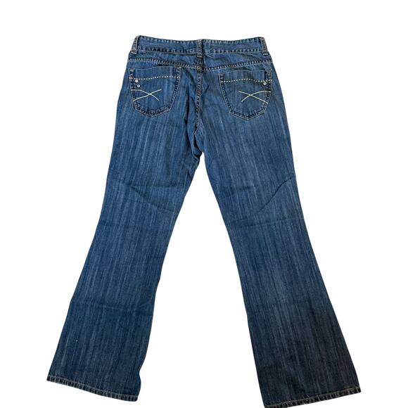 Tex by Max Azria vintage flare casual denim jeans mid rise size 29, #4179 - Picture 2 of 6